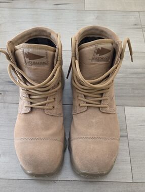 GORUCK Men's Tactical Suede Boots in Coyote/Tan